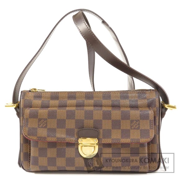 Louis Vuitton Handbags - Louis Vuitton Ravello Damier Ebene Brown Shoulder Bag Canvas